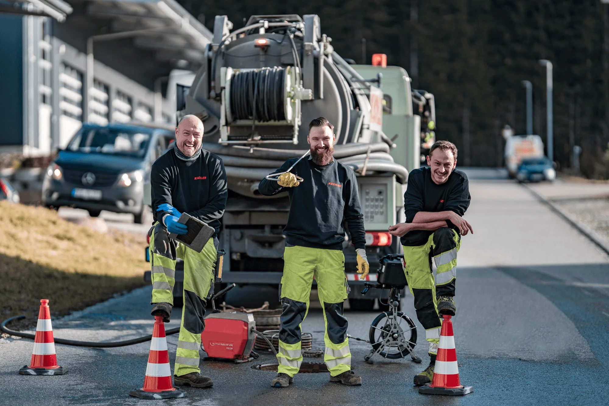 Team und Technik der Kuchle GmbH